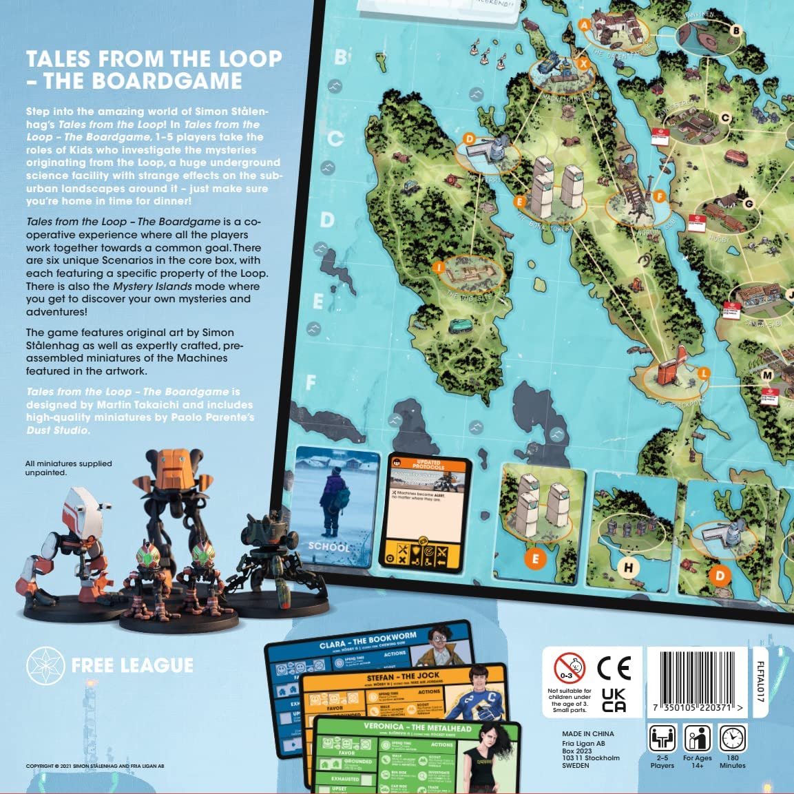 Tales From the Loop The Board Game